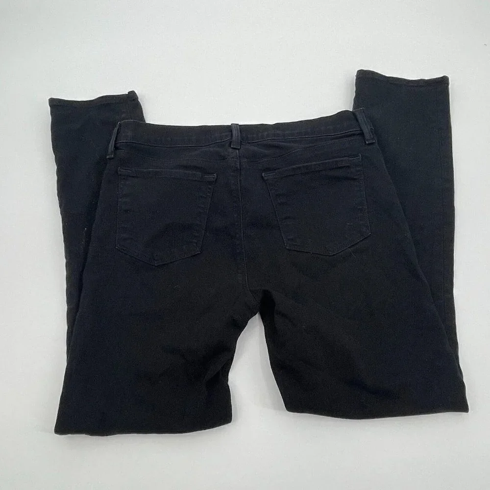J Brand Womens Jeans 31 Skinny Leg Shadow Denim Black Casual Stretchy Comfort